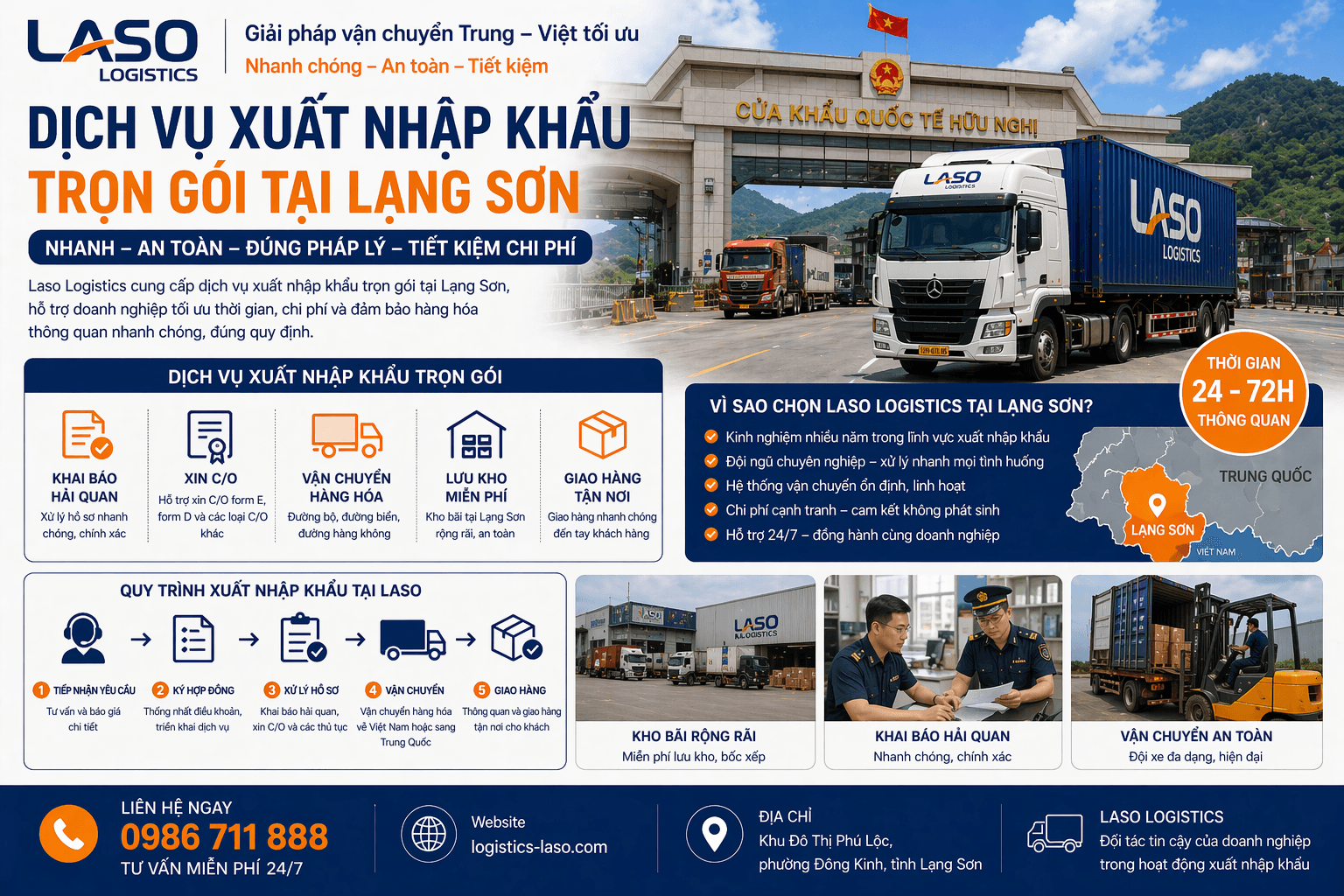 谅山一站式进出口服务 – 快速、安全、合规 2026